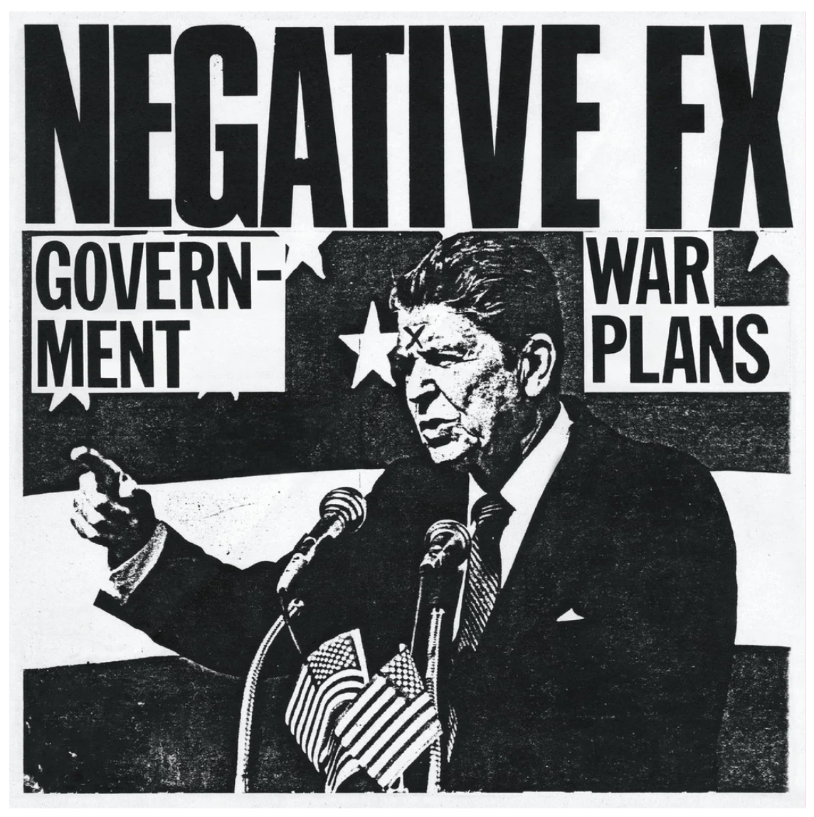Negative FX - Government War Plans 1982 Demos LP
